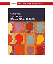 Abnormal Psychology (18th Edition) BY Hooley - Orginal Pdf